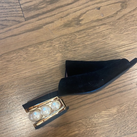 JEFFREY CAMPBELL PEARL STUDDED MULE SANDALS - Picture 6 of 8